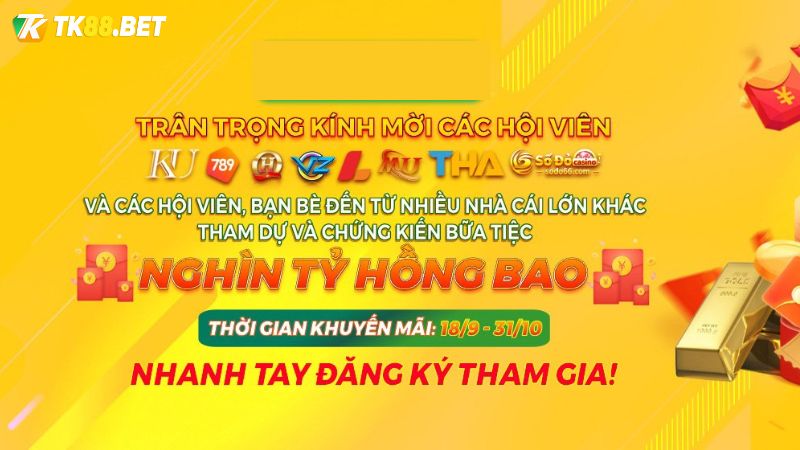 Khuyến mãi Nghìn tỷ hồng bao